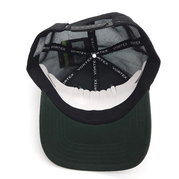 Vortex Optics Snapback Mesh Hat Guns Firearms Green Black Ball Cap Hunting New - Picture 6 of 7